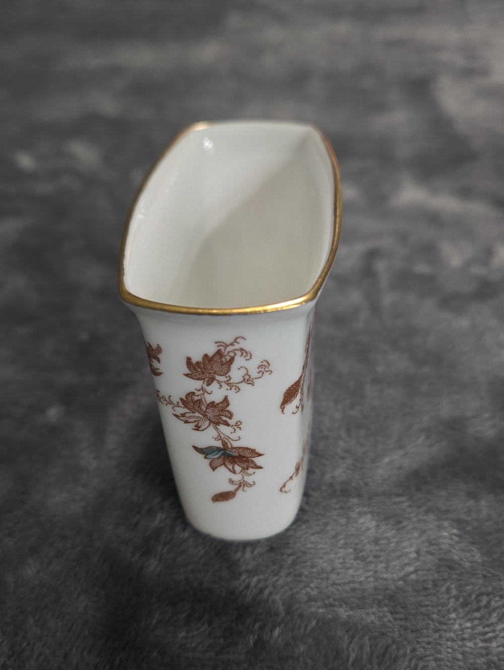 Vintage Tiny Dish S-376 Ancestral Founded Minton Bone China Made In England - Picture 3 of 6